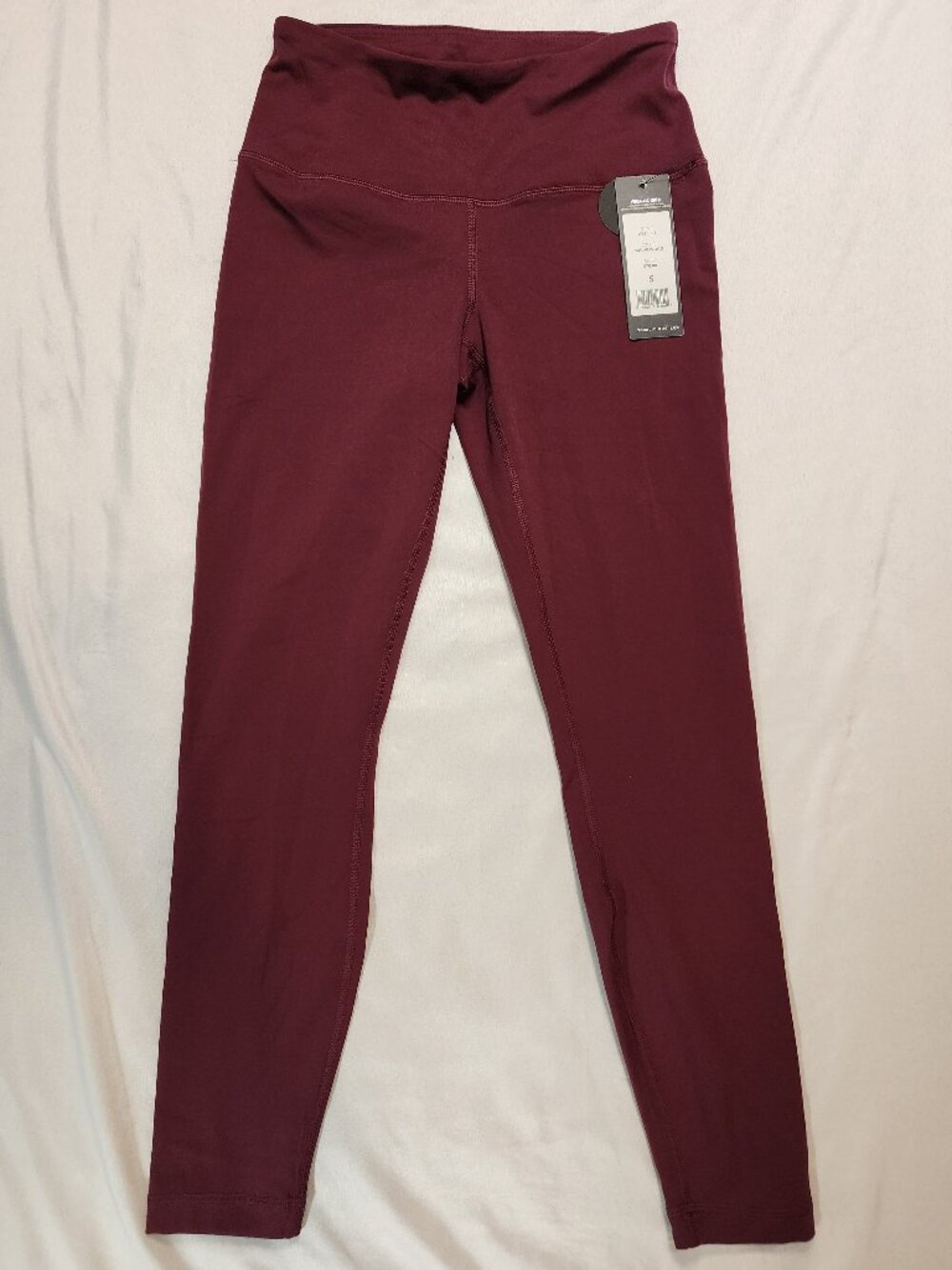 NWT Yogalicious Lux High Rise Ankle Leggings Mauvewood Size Small
